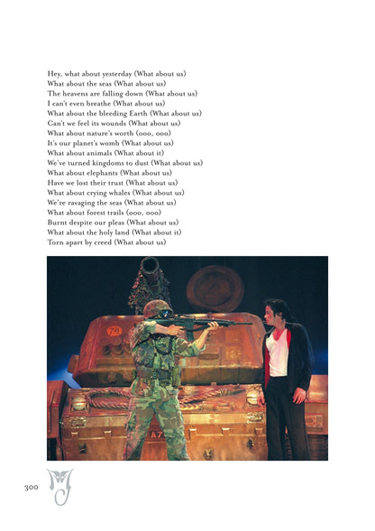 Michael Jackson auf der Bühne – Foto aus seinem Privatarchiv in der Biografie King of Pop
