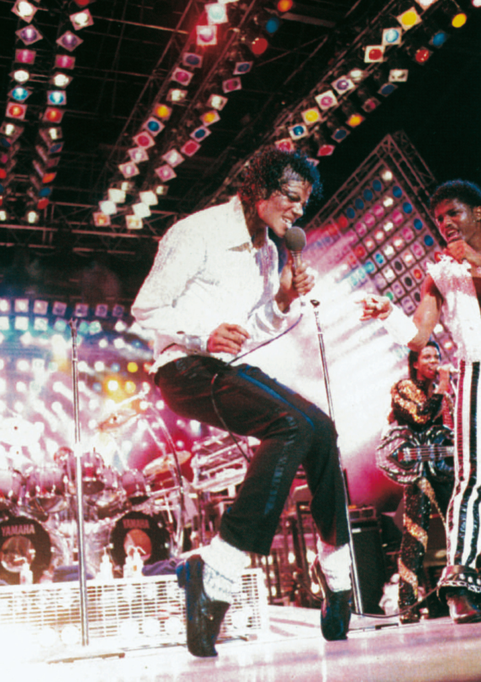Michael Jackson auf der Victory Tour